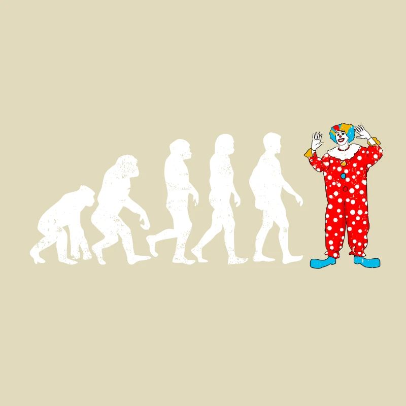 Evolution of Clown Evolution