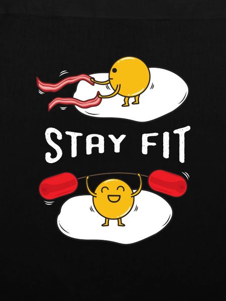 Spiegelei im Fitnessstudio