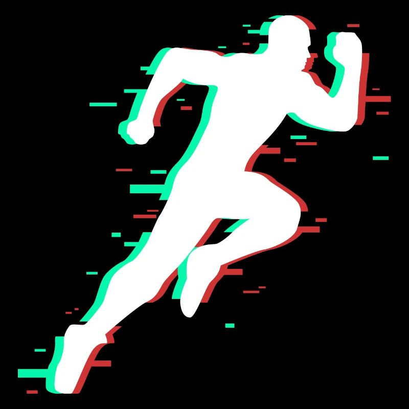 Runner sprinter running gift sport run sprint