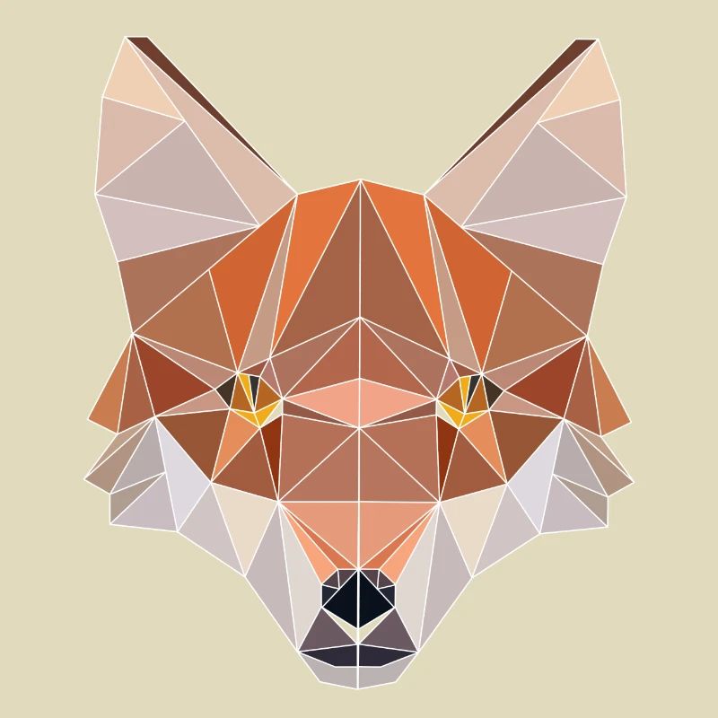 Tshirt polygonal Design Symmetrical Triangular