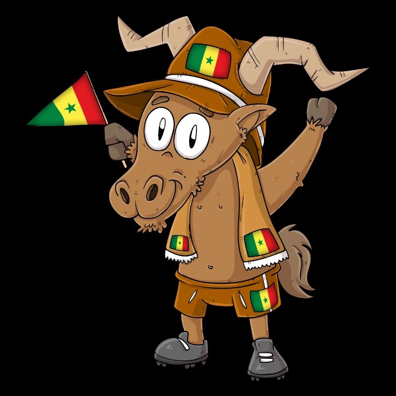 Senegal Steinbock Fan