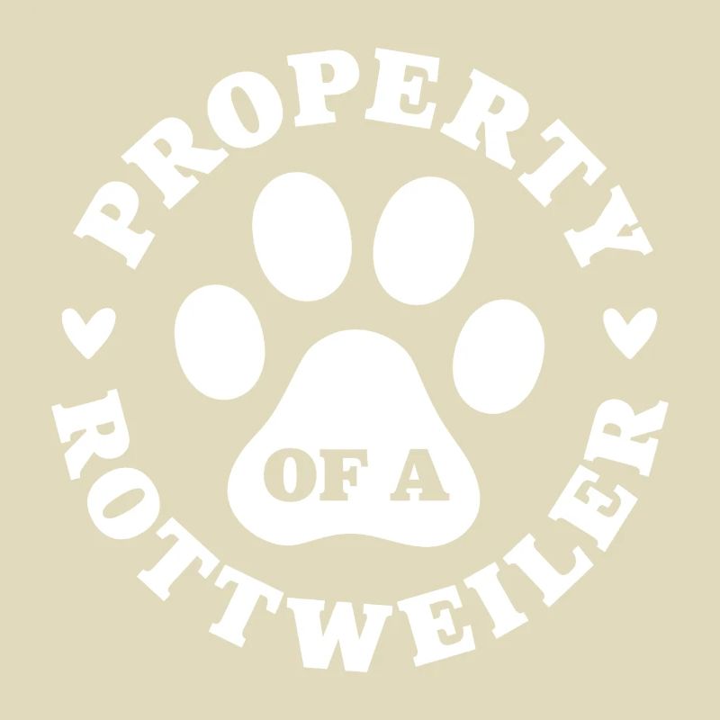Eigentum eines Rottweilers