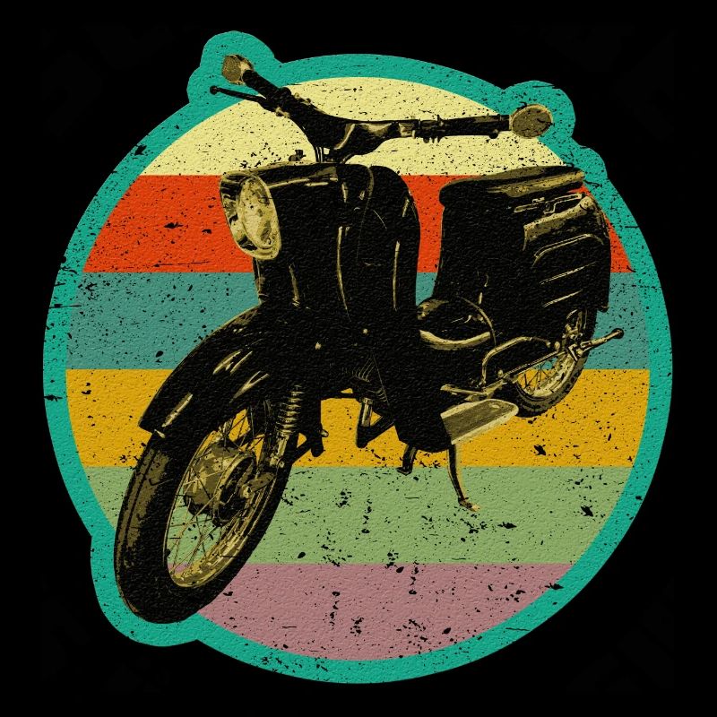 Moped Schwalbe retro Simmi