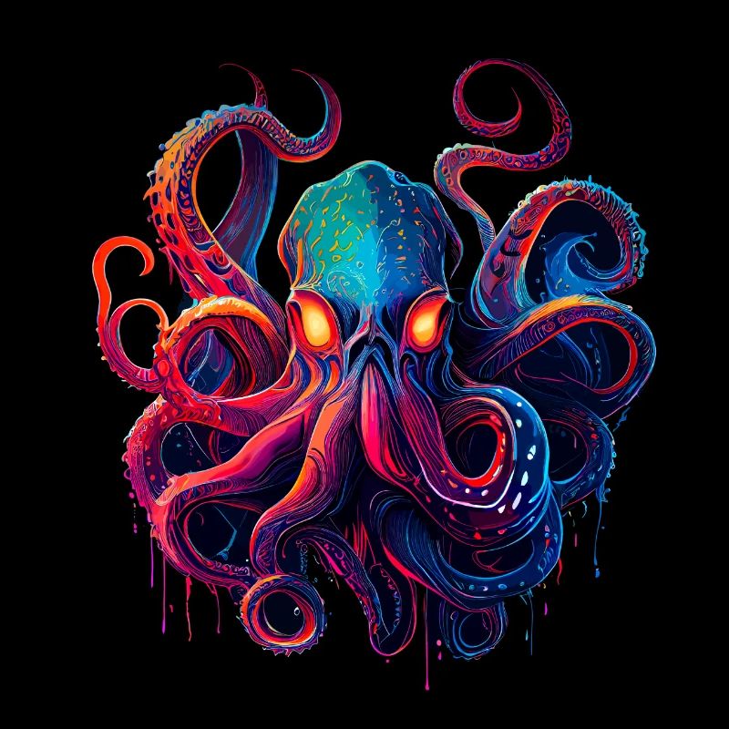 Illustration de la pieuvre
