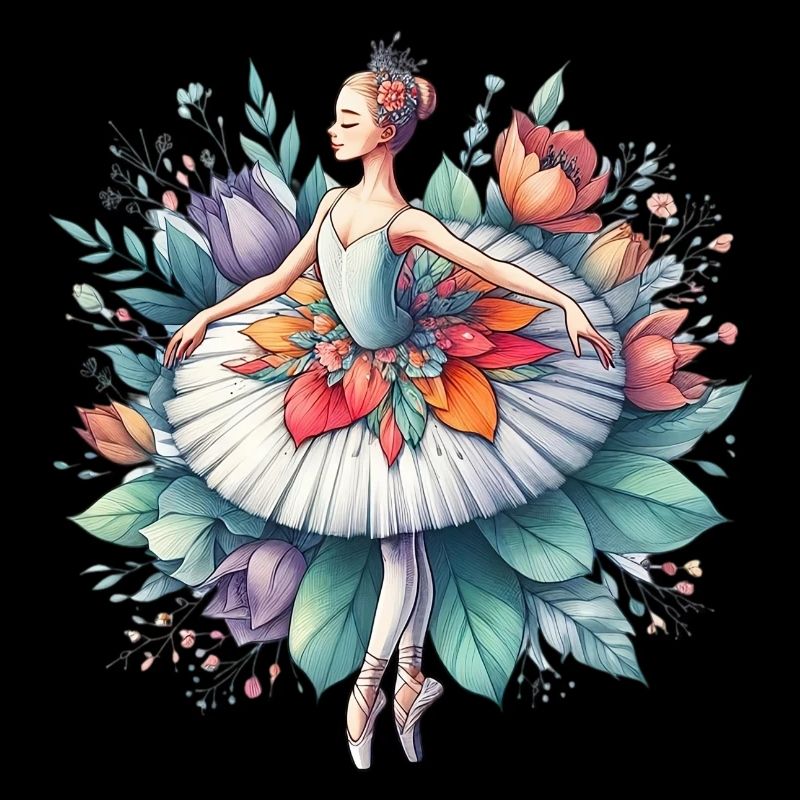 Ballet dancer with tutu