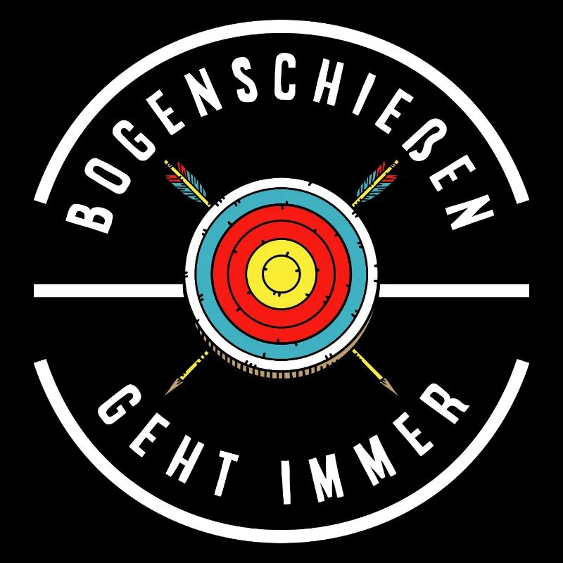 Ich gehe Bogenschießen