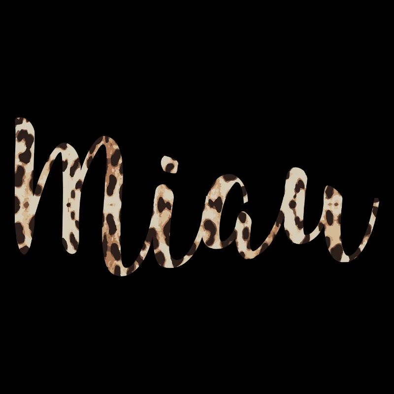 Miau Leoprint - Muster Leopard