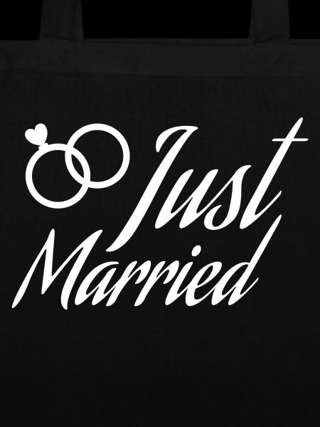 Just Married rings