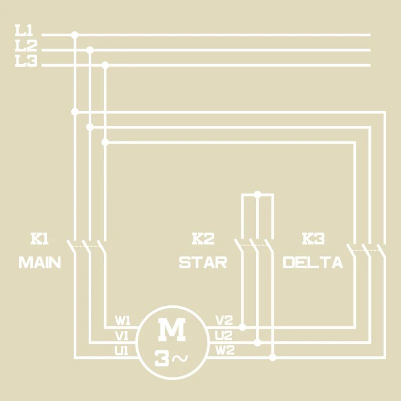 Electrical engineering Engine Motor Stern Triangle