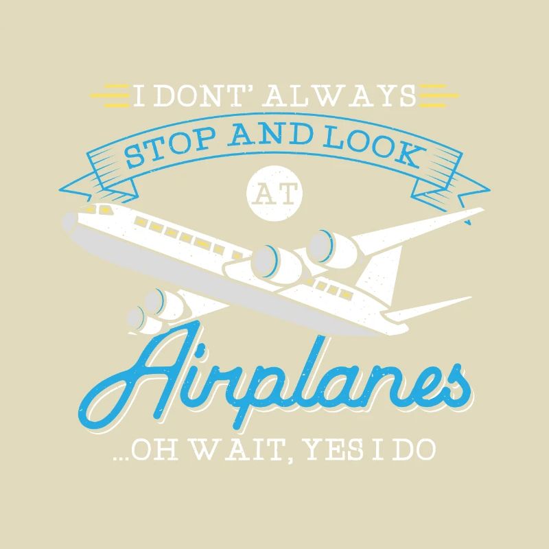 Airplane - pilot, technician, engineer gift