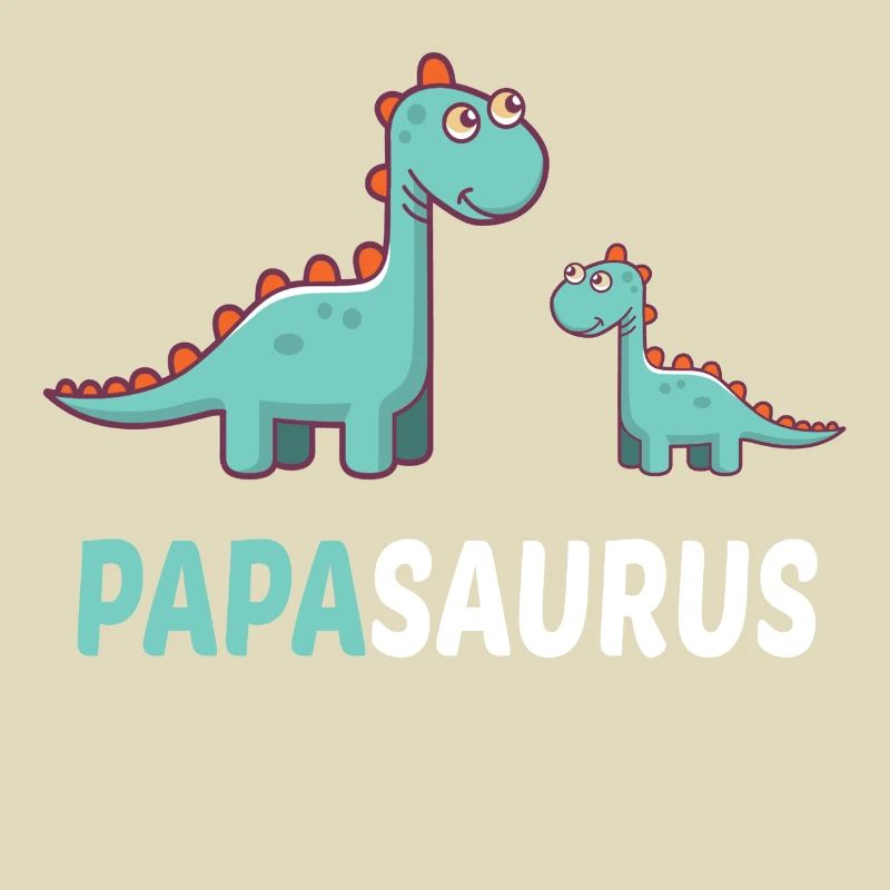 Papasaurus Geschenk