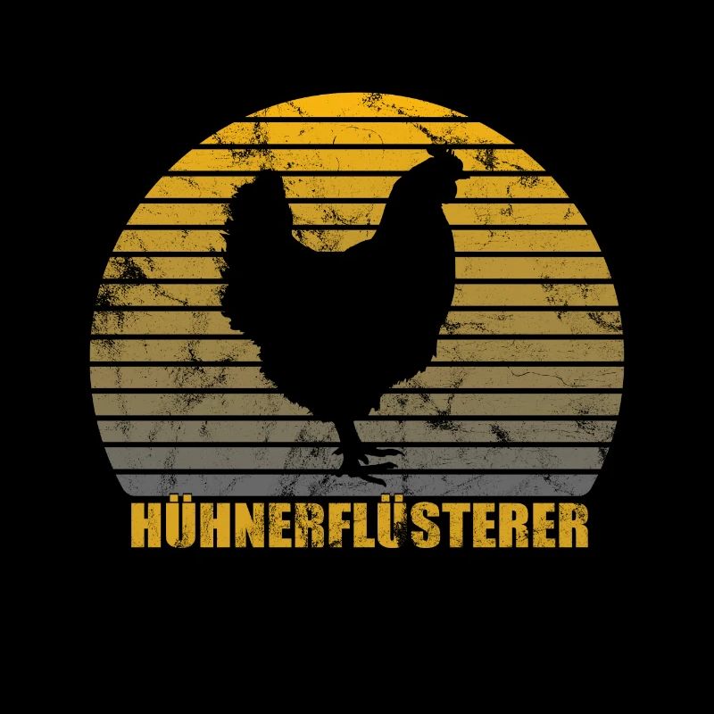 Hühner Hühnerflüsterer Bauer Landwirt Geschenk