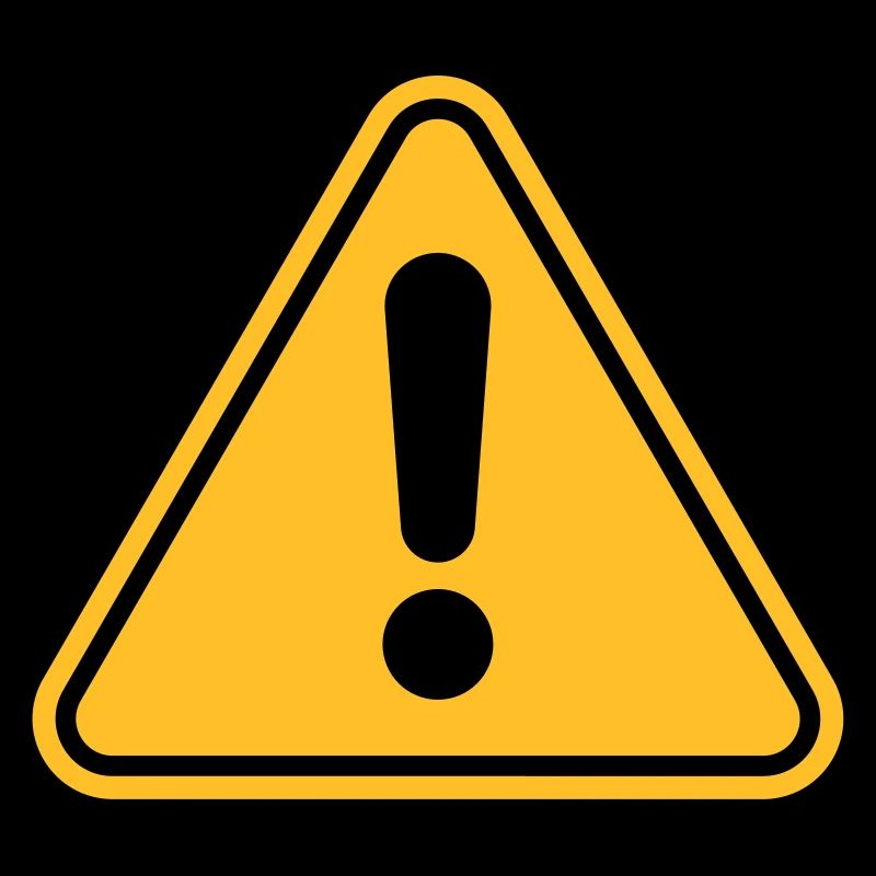 Warning sign / Exclamation point