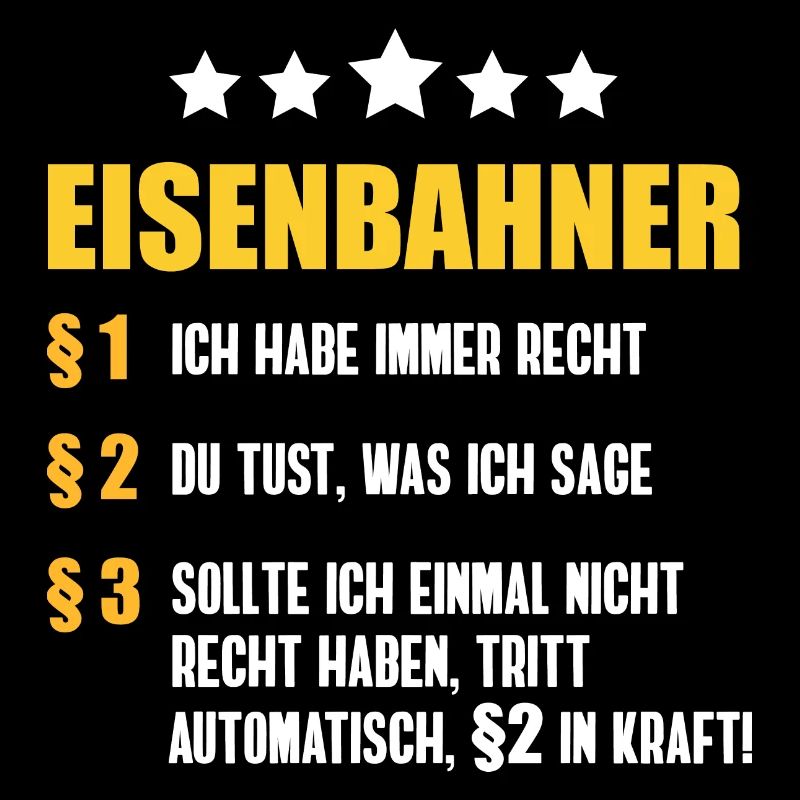 Lokführer, Zug, Eisenbahn Geschenk