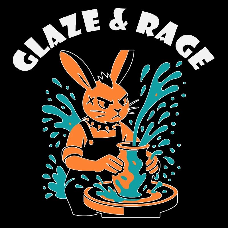 Glaze & Rage – Punk Bunny