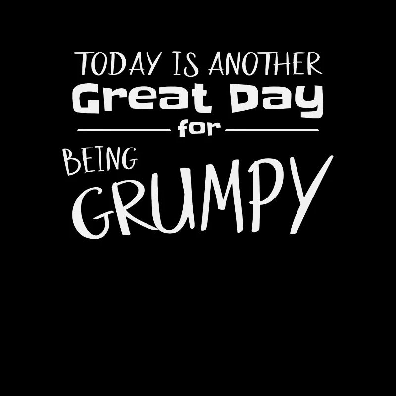 Again grumpy bad mood gift