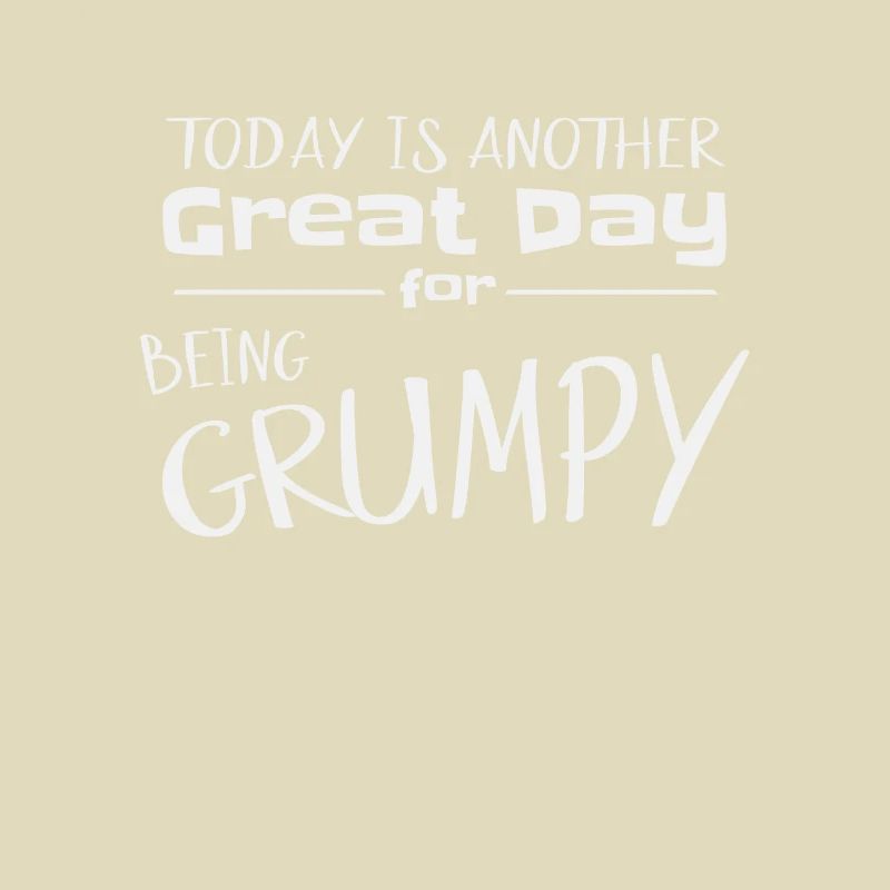 Again grumpy bad mood gift