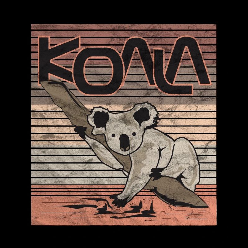 Retro koala