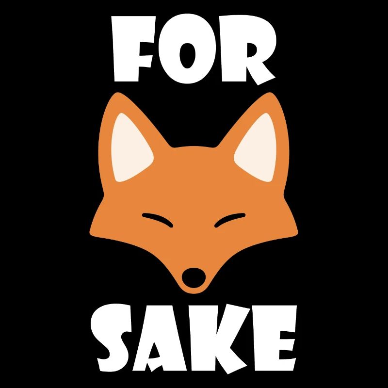 Fuchs lustig Spruch Spaß Geschenk