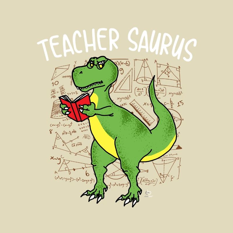 Lehrer Lehrerin Dinosaurier Geschenk Schule