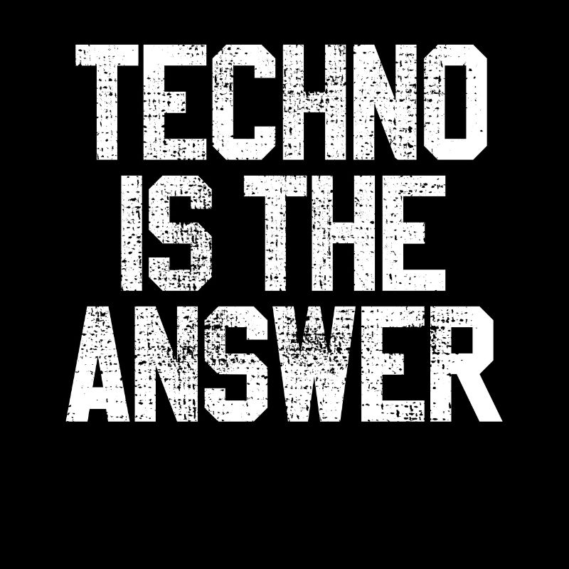La techno est la réponse