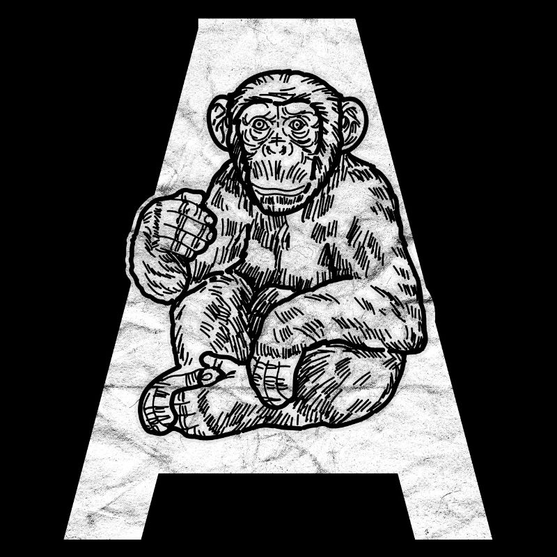 Affe Primat Schimpanse