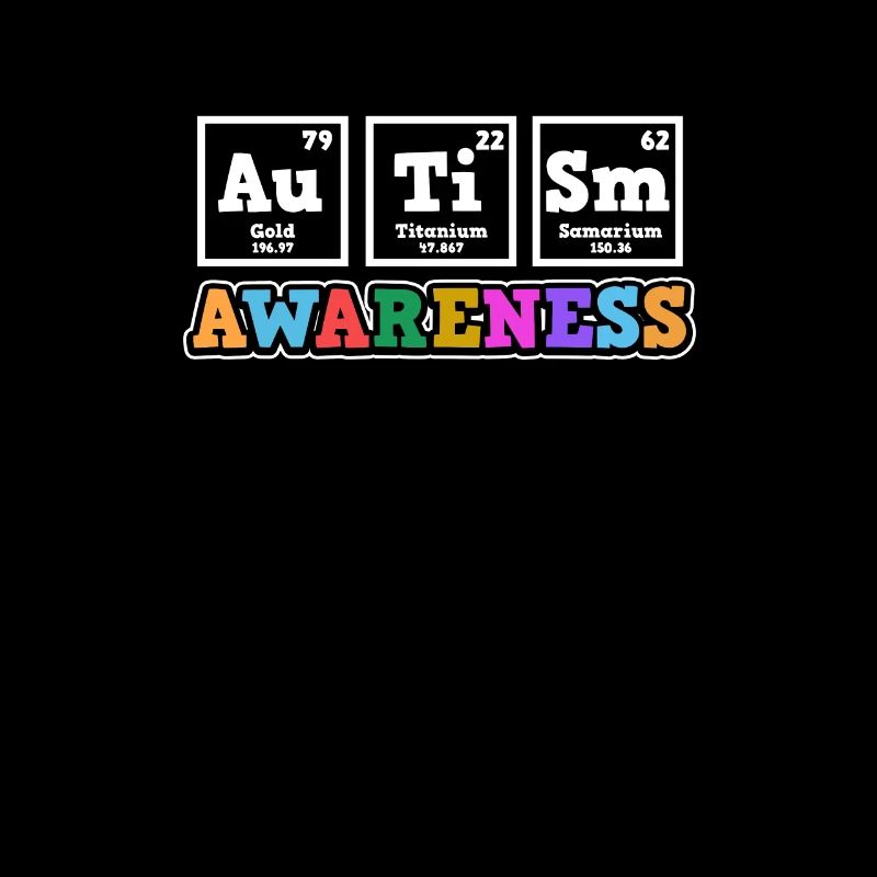 Asperger-Autismus-Bewusstseins-Element-Geschenk