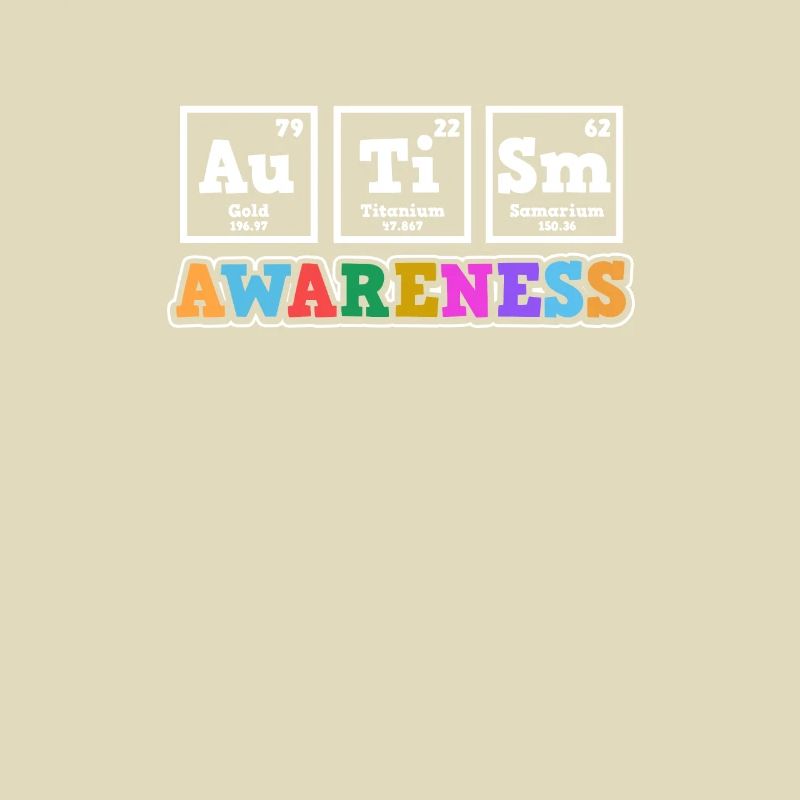 Asperger-Autismus-Bewusstseins-Element-Geschenk