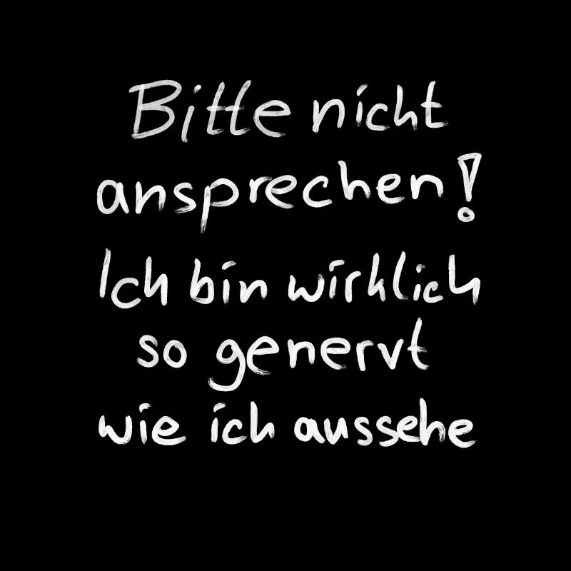 nicht ansprechen