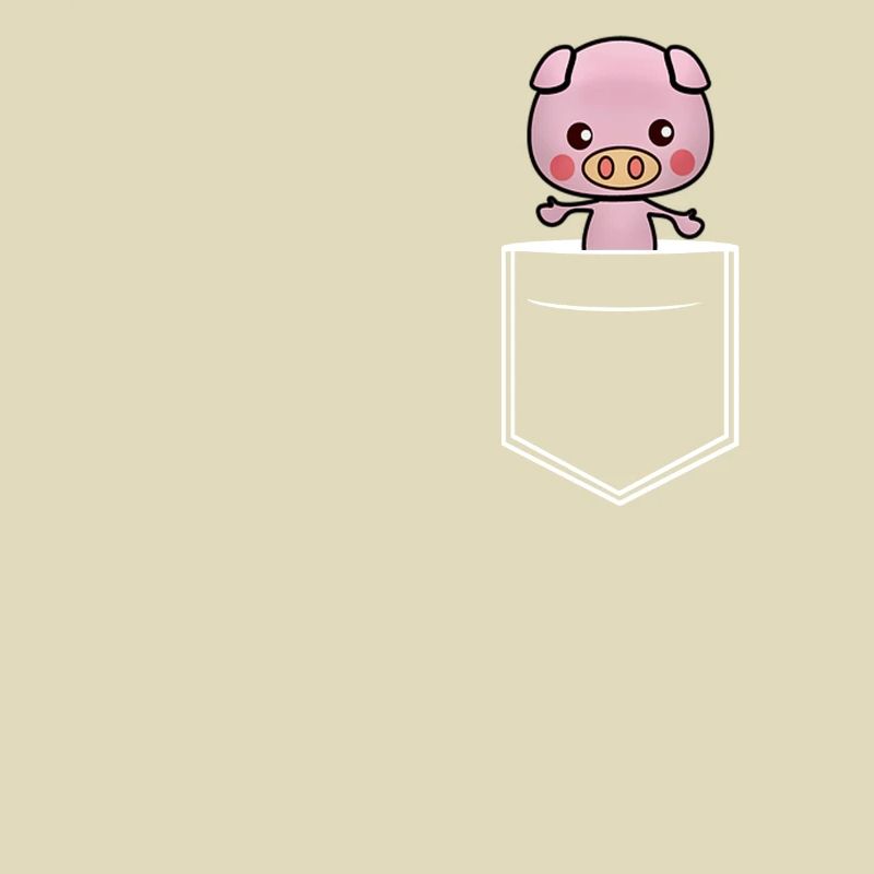 Brusttasche Schwein