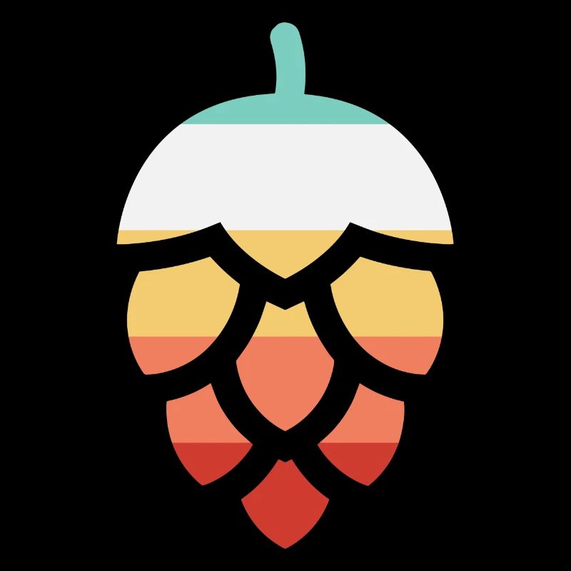 Retro beer hops