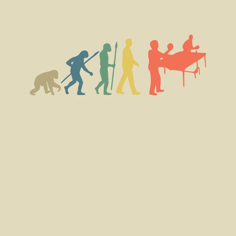 Evolution Rétro Tennis De Table