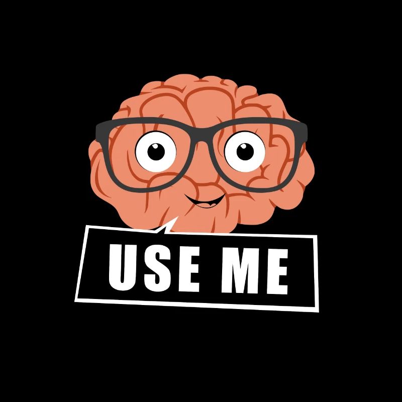 Genius gift brain glasses nerd clever genius