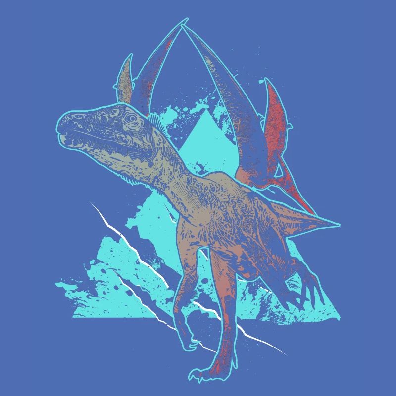Dinosaurier Utharaptor Jäger der Wildnis Urzeit