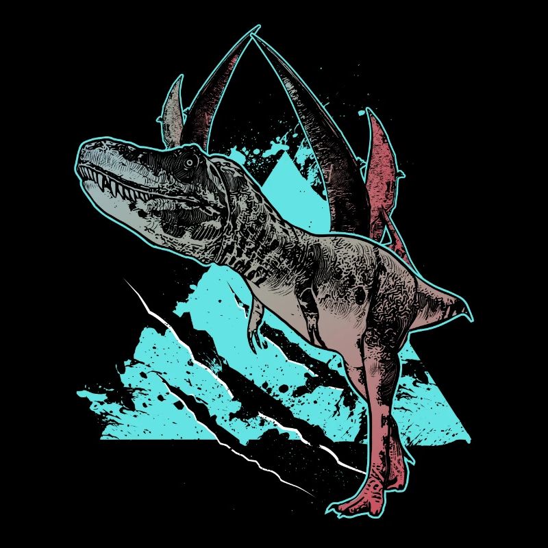 Dinosaurier Jäger Tarbosaurus Fossil Reptil