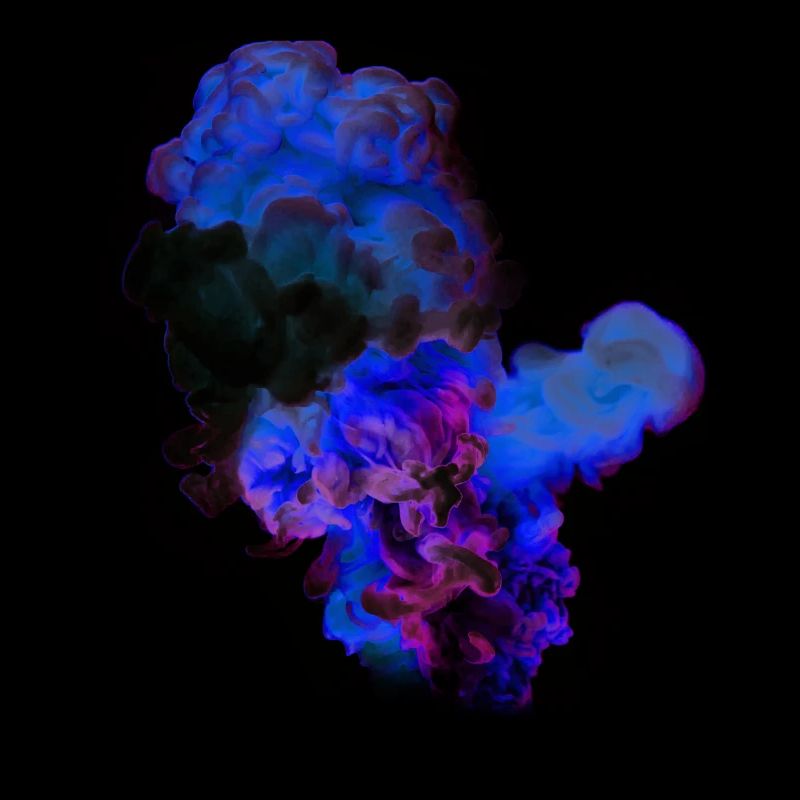 couleurs nuage de couleurx explosion