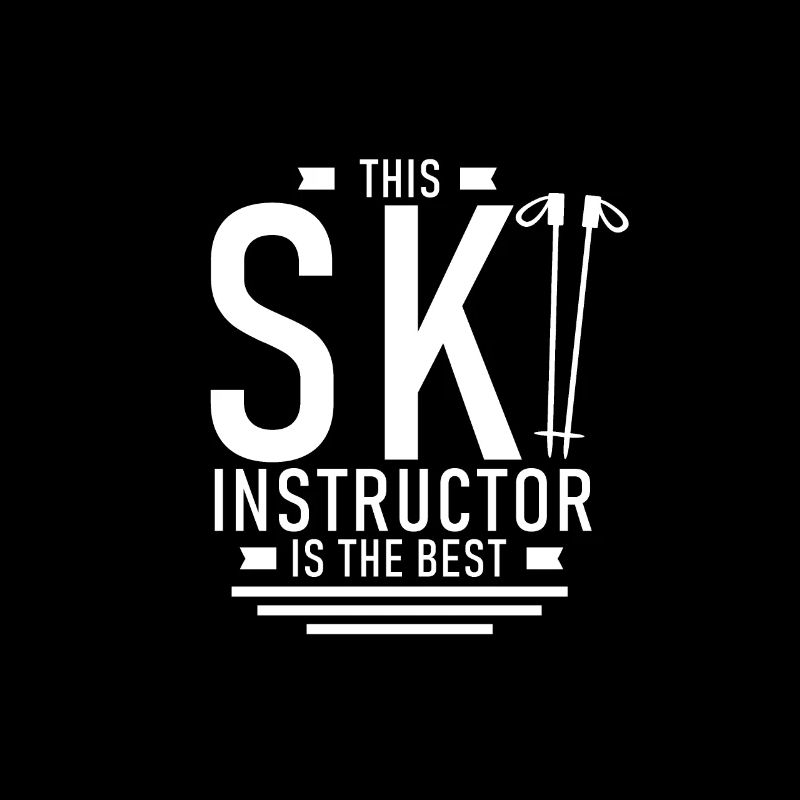 Ski moniteur de ski moniteur de ski Ski Ski Instructor