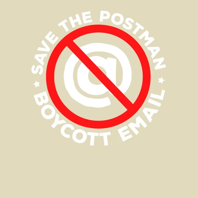 Boycott E-mail - Briefträger, Postmann, Bote