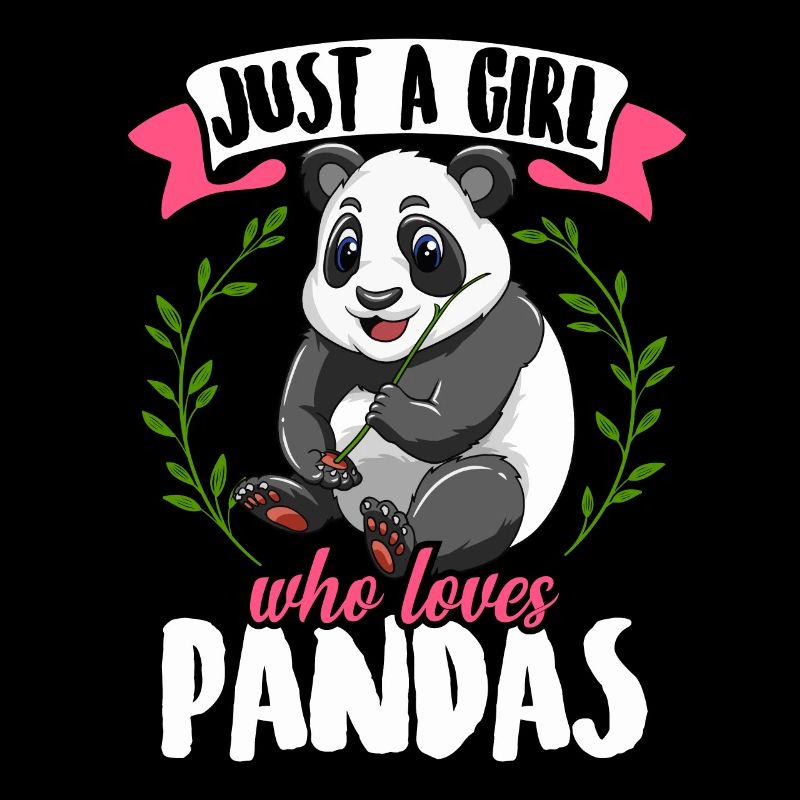 Mädchen Panda