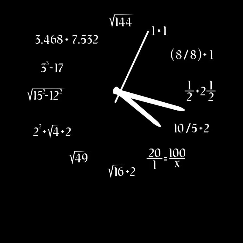 Uhr Mathematik