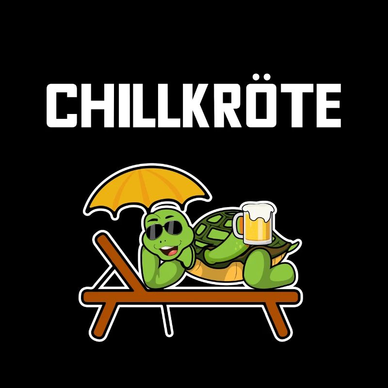Chillkröte Schildkröte Bier Geschenk Geschenkidee