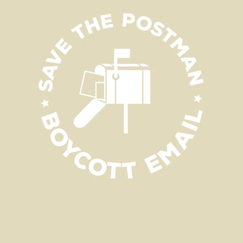 Boycott E-mail - Briefträger, Postmann, Bote