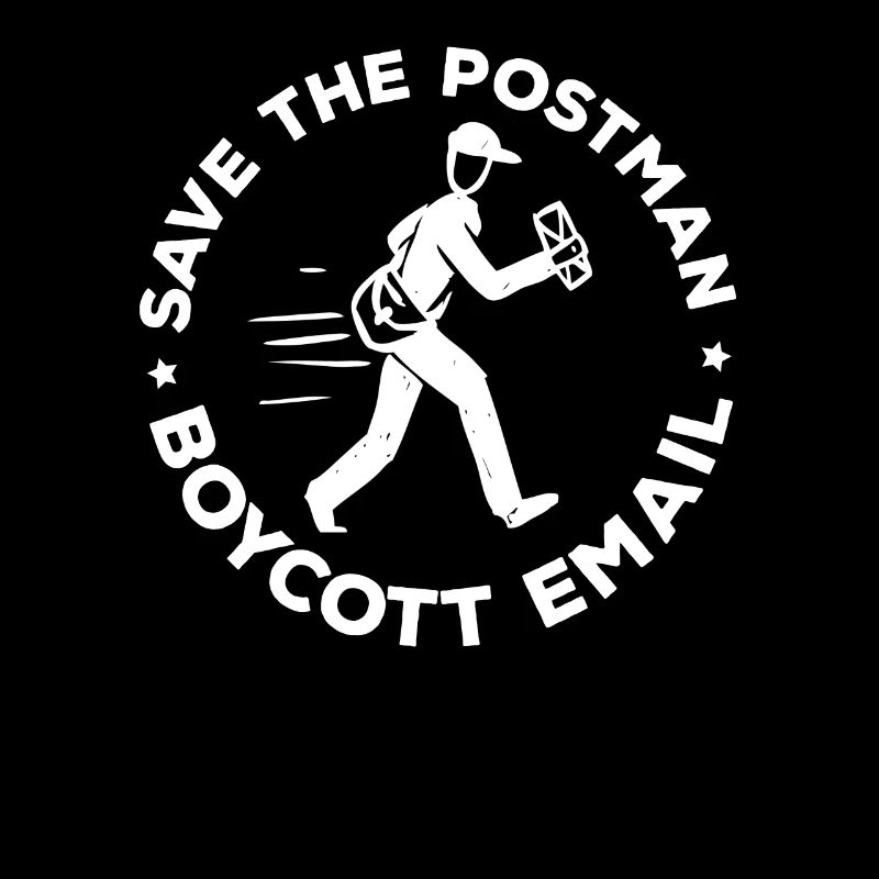 Boycott E-mail - Briefträger, Postmann, Bote
