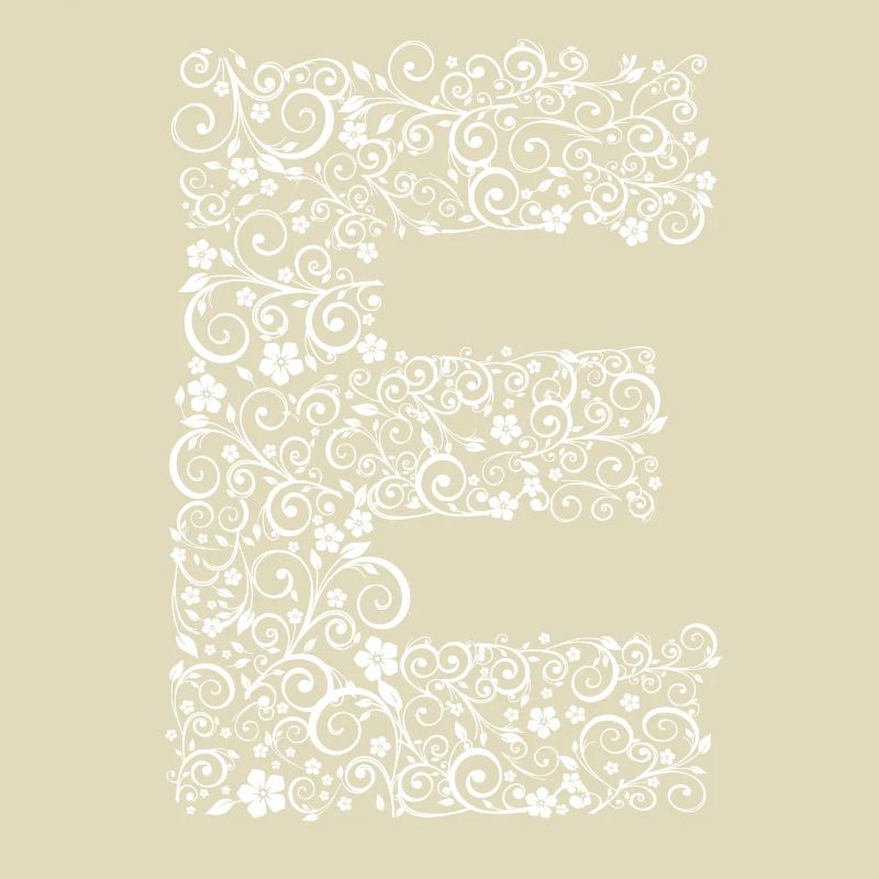 Letter E