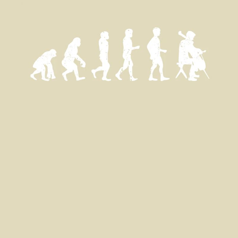 Cellist Evolution Gift Idea Cello Player