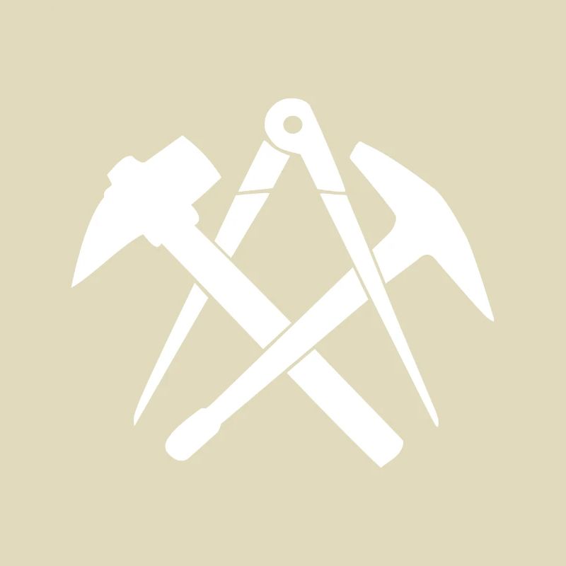 Dachdecker Handwerkszeichen Zunftzeichen