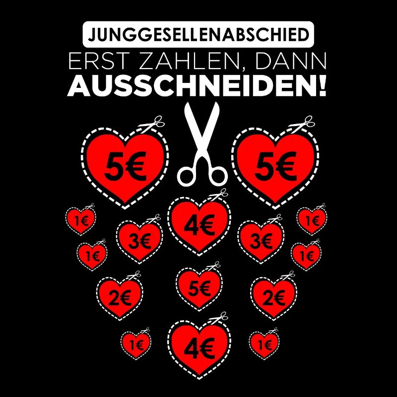 Junggsellenabschied Ausschneiden!