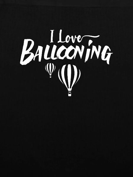 Heißluftballon Flug