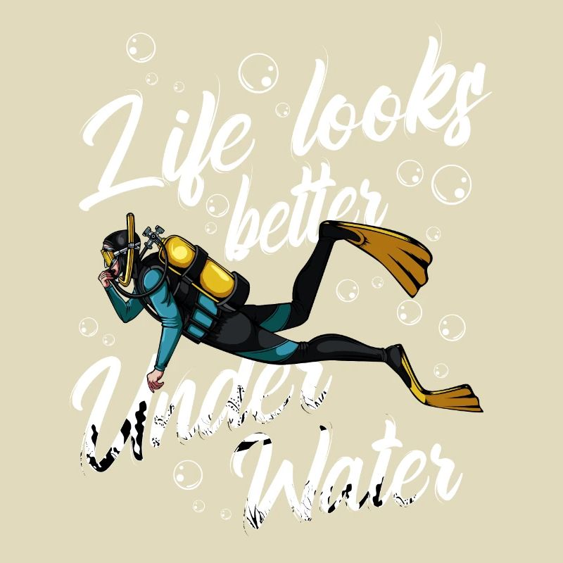 Cool Diver Saying Diving Statement Gift Idea