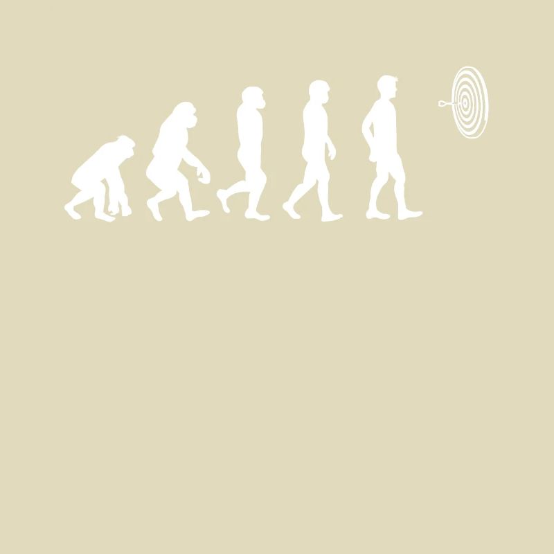 Darten Dart Darter Shirt Geschenk Evolution